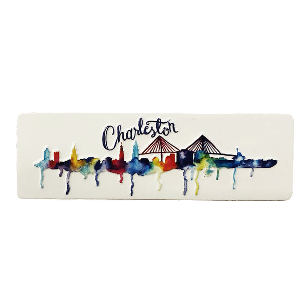 Metal Skyline Magnet