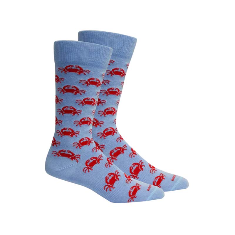 Pamlico Crab Blue Socks