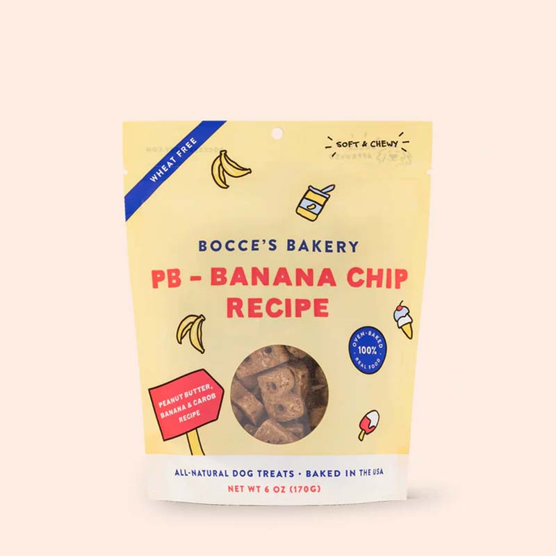 Peanut Butter &amp; Banana Chip Soft and Chewy Treats