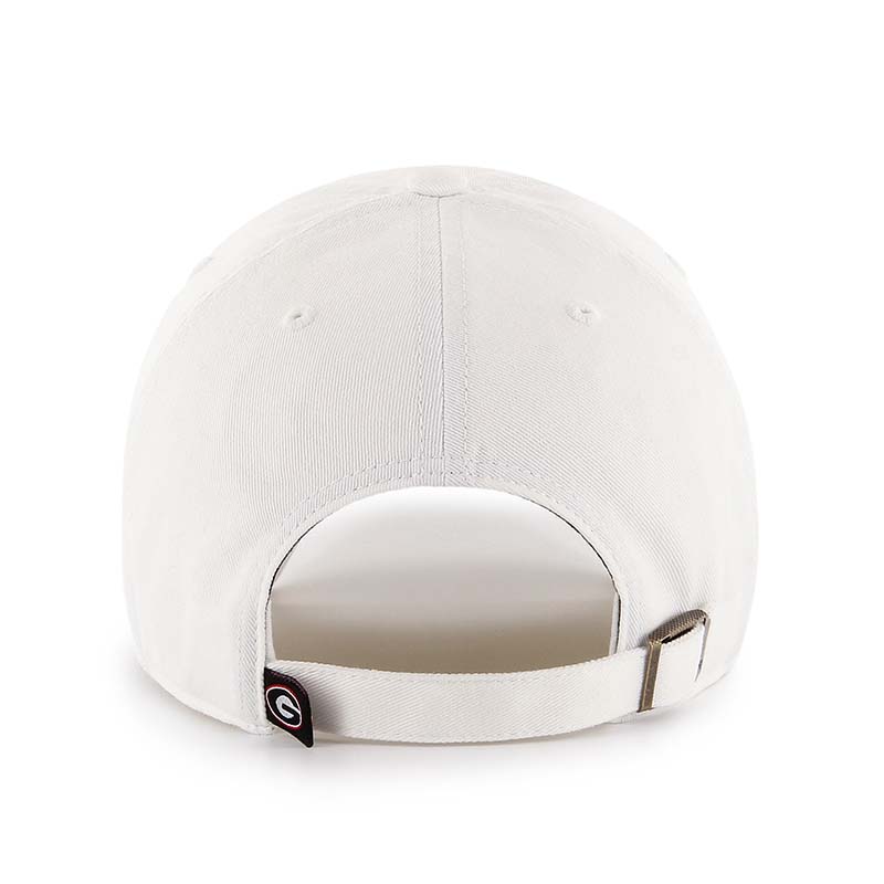 UGA Clean Up Hat in White