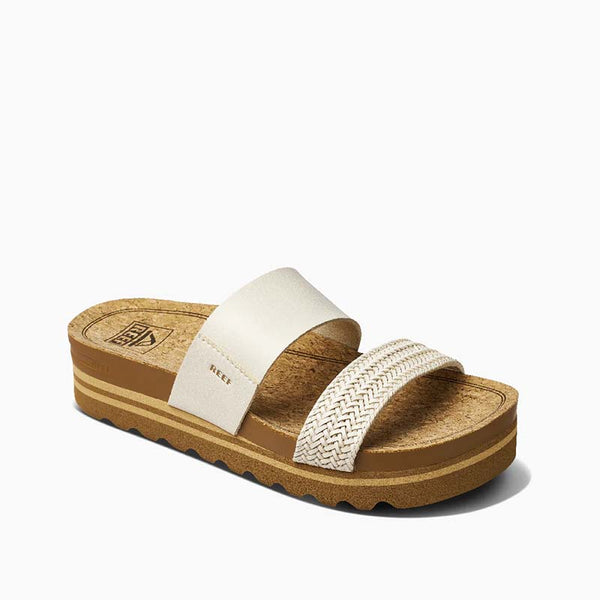 VALOR BEAMS MID 30S CLUB 2タックサイドベルトチノ 31 Women's Reef Cushion Vista Hi Sandal in Vintage | Palmetto Moon