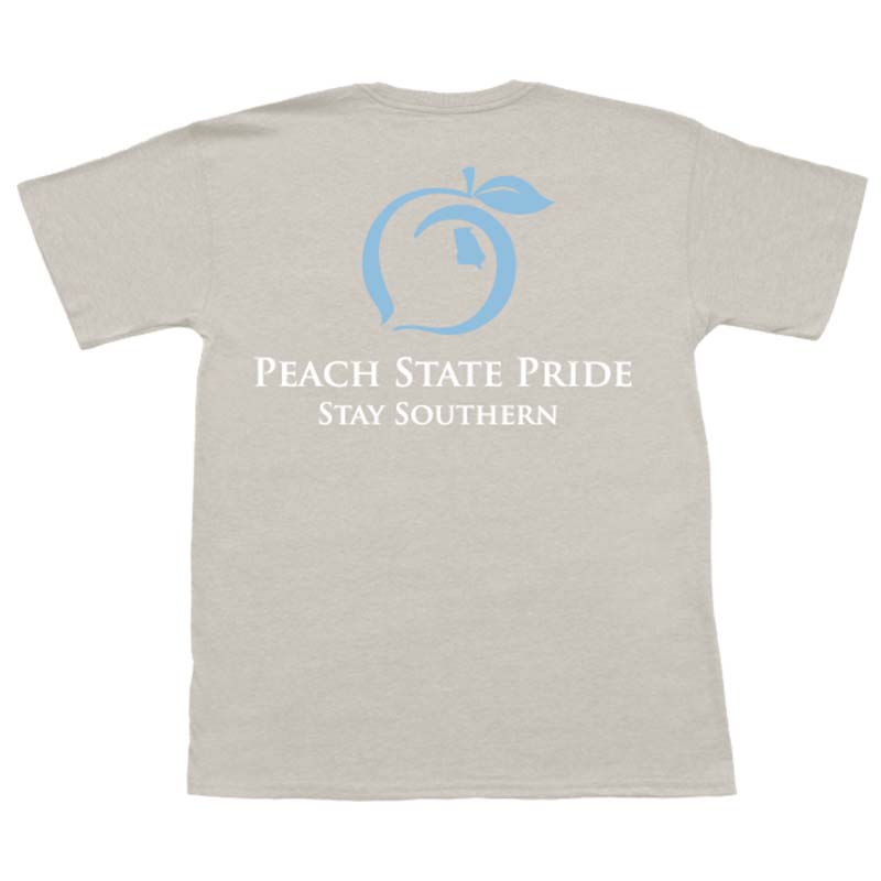 Georgia Classic Stay Southern Short Sleeve T-Shirt in Grey