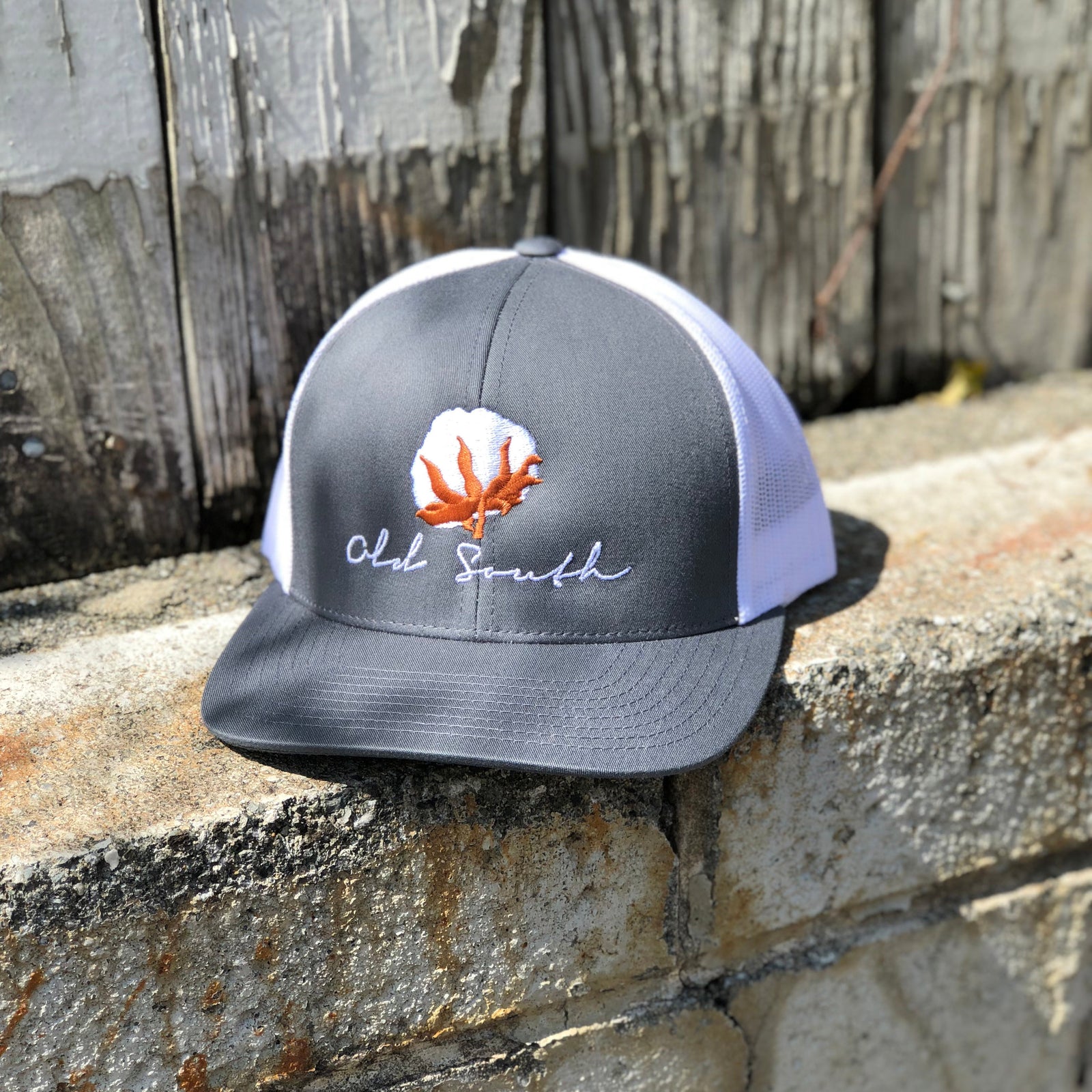 Cotton Trucker Hat Grey