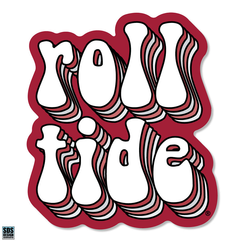 3&quot; Roll Tide Bubble Decal