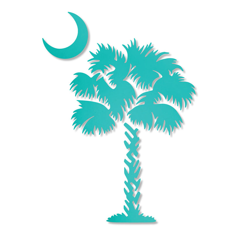 Palmetto Tree 6 inch Decal tral