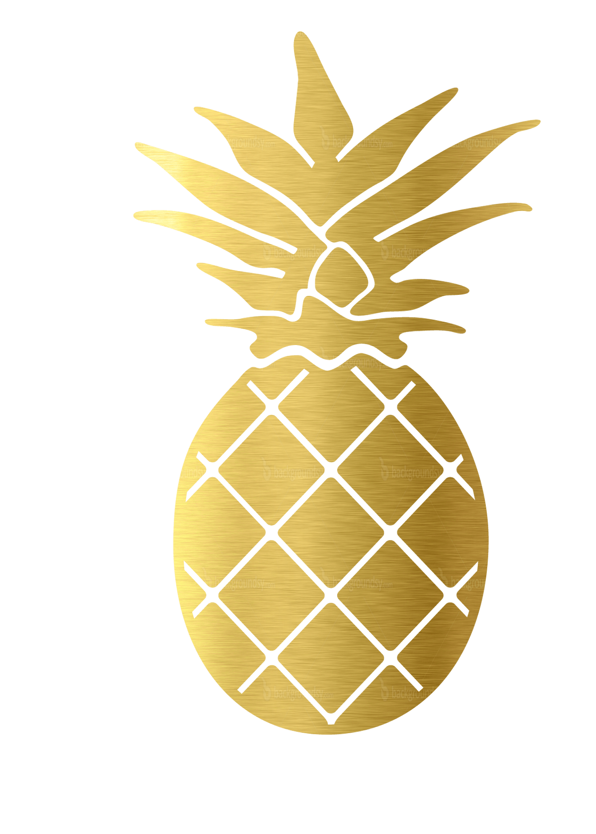 Pineapple 6 inch Decal