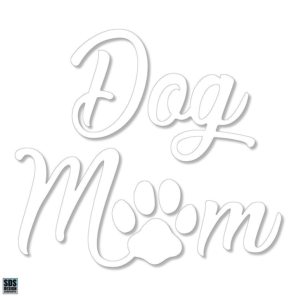 Dog Mom 6&quot; Decal