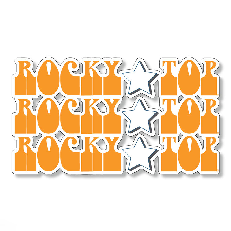 3&quot; Rocky Top Star Decal