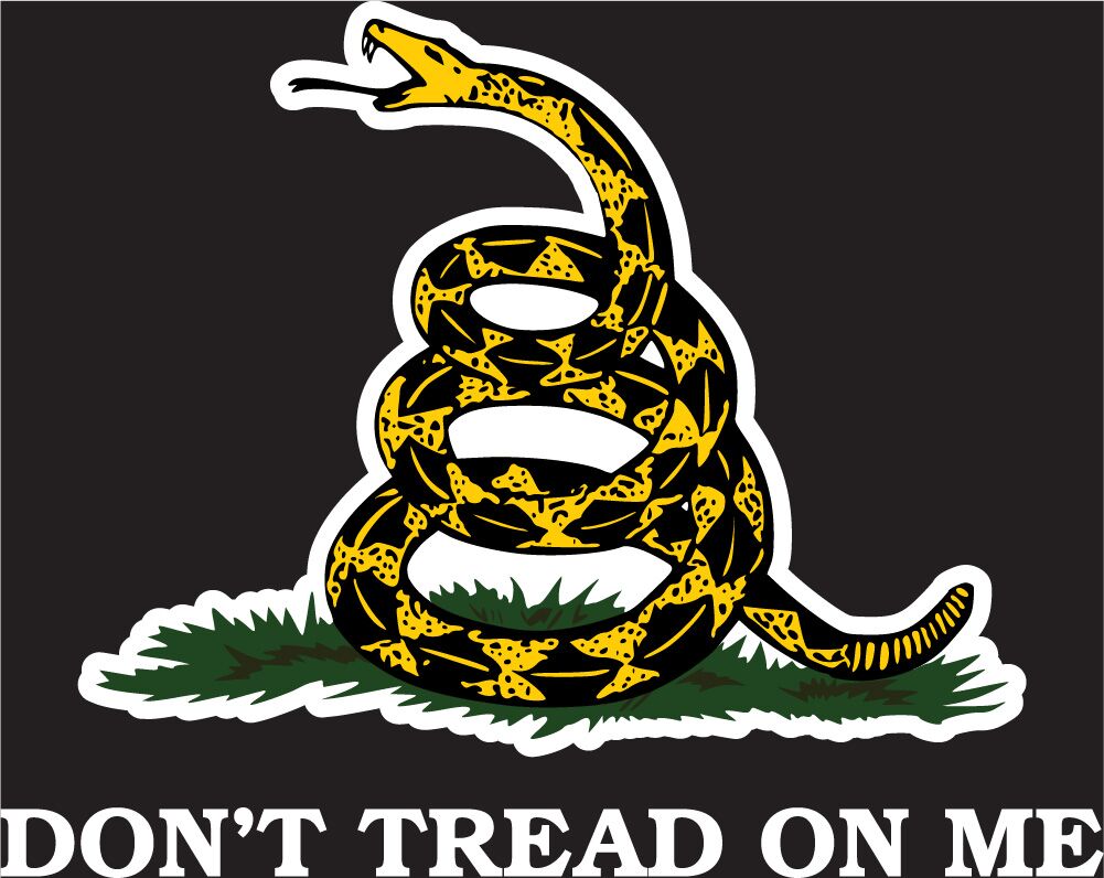 Don&#39;t Tread 6&quot; Decal