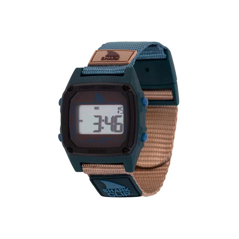 Shark Classic Clip Watch in Sea and Sand