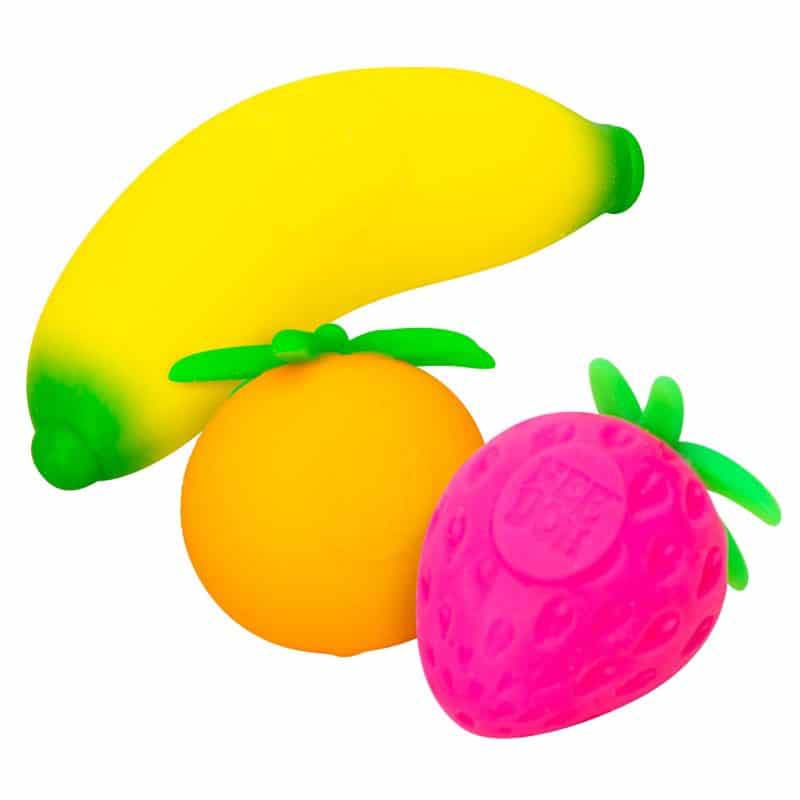 Multi-colored fruit nee doh