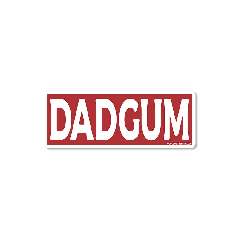 Dadgum Sticker