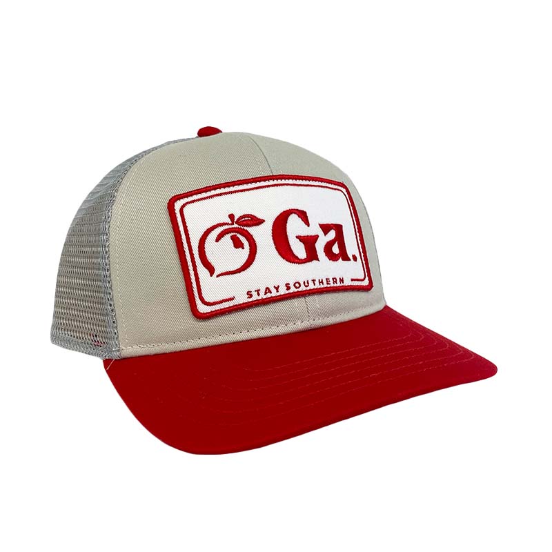 GA Peach Mesh Back Trucker Hat