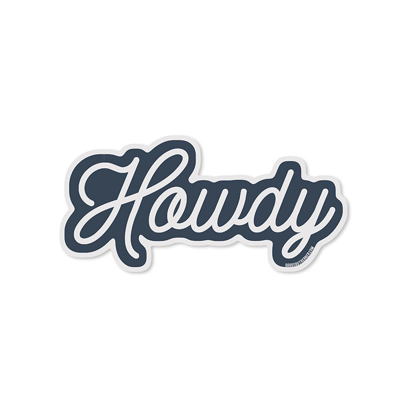 Howdy Decal