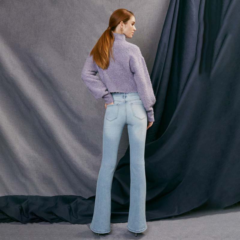 The Odie High Rise Flare Jeans
