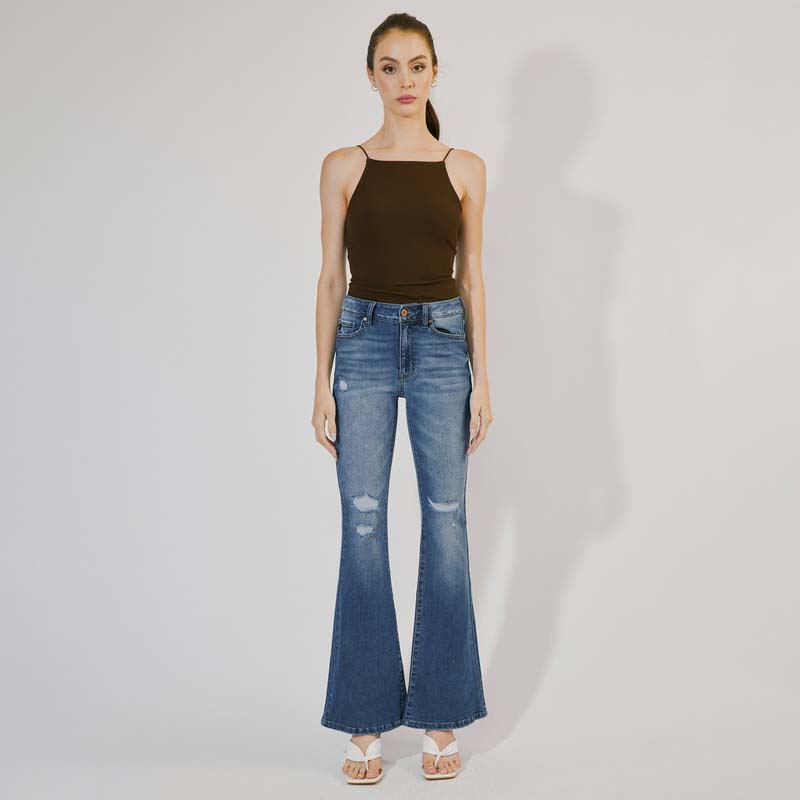 The Kelly High Rise Flare Jeans