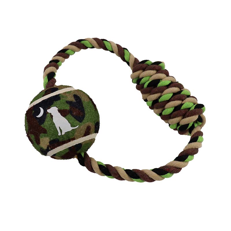 Camo Circle Rope Toy