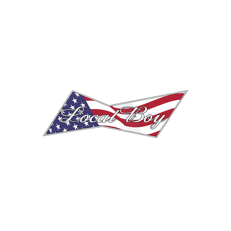 LBO Americana Tie Logo Decal