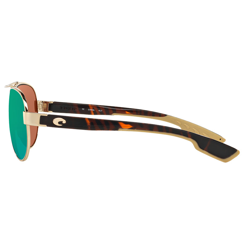 Loreto Rose Gold Frames with Green Mirrored Lens 580P