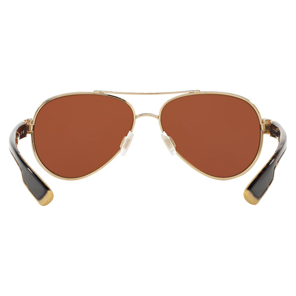 Loreto Rose Gold Frames with Green Mirrored Lens 580P