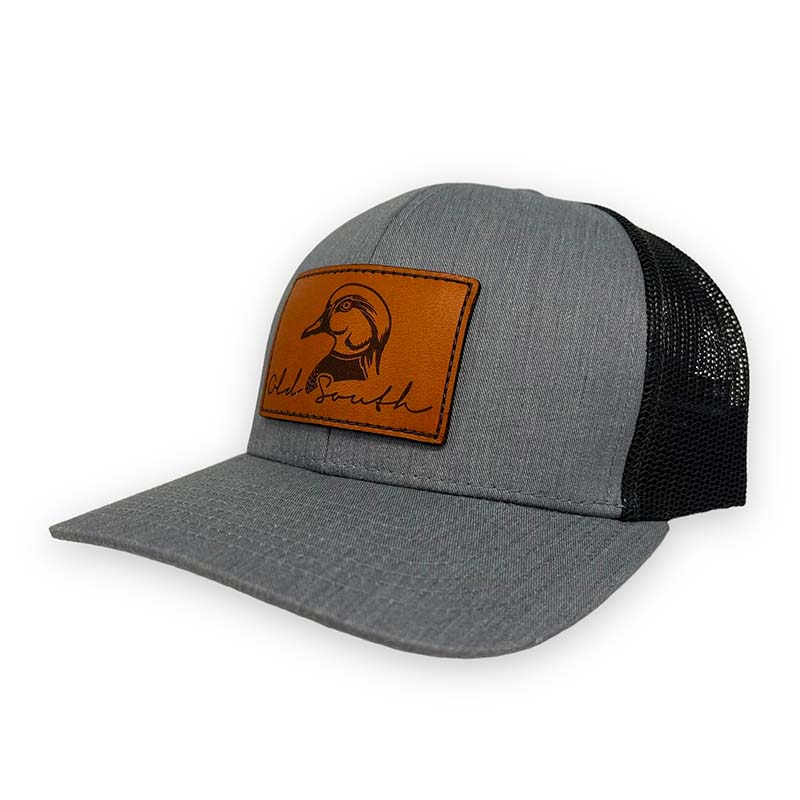 Duck Leather Patch Trucker