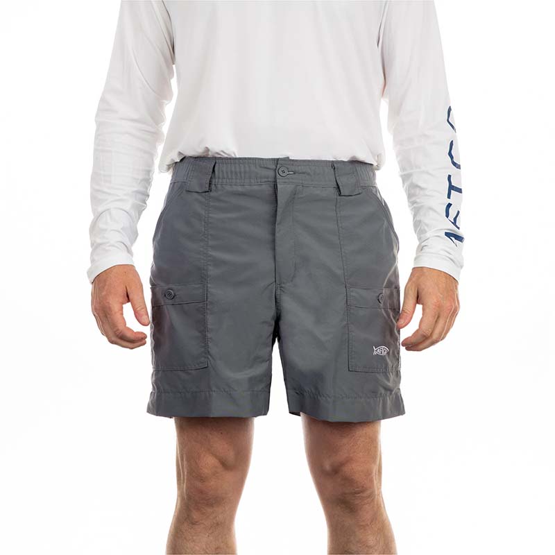 Original 6 Inch Fishing Shorts in grey