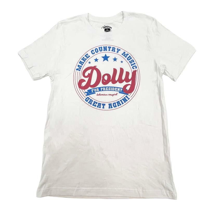 Make Country Music Dolly Short Sleeve T-Shirt