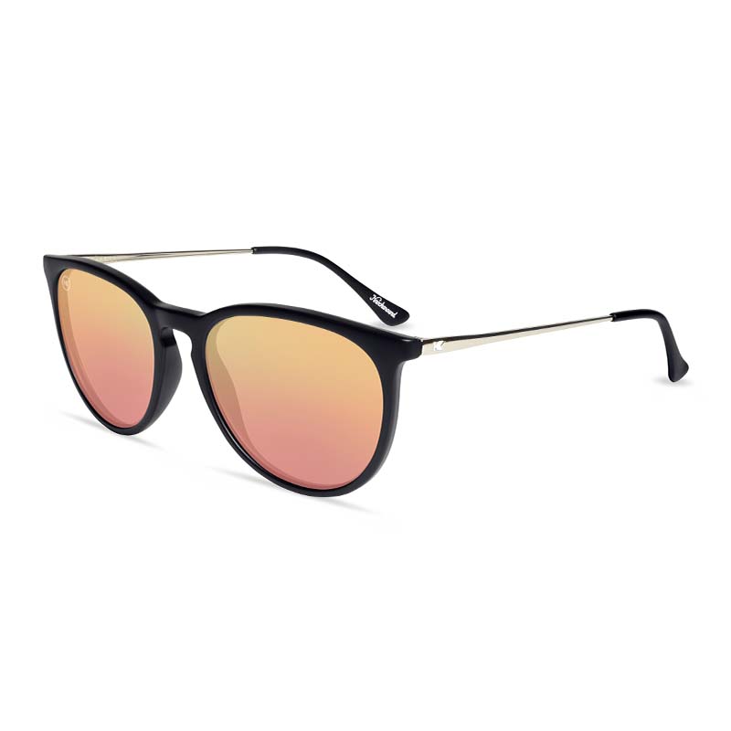 Knockaround® Mary Jane in Matte Black and Rose Gold