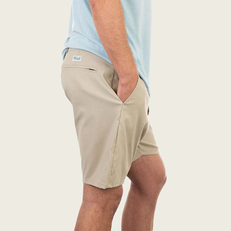 Prime 8 Inch Shorts in beige