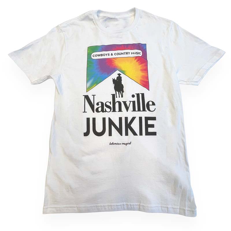 Nashville Junkie Cropped Short Sleeve T-Shirt