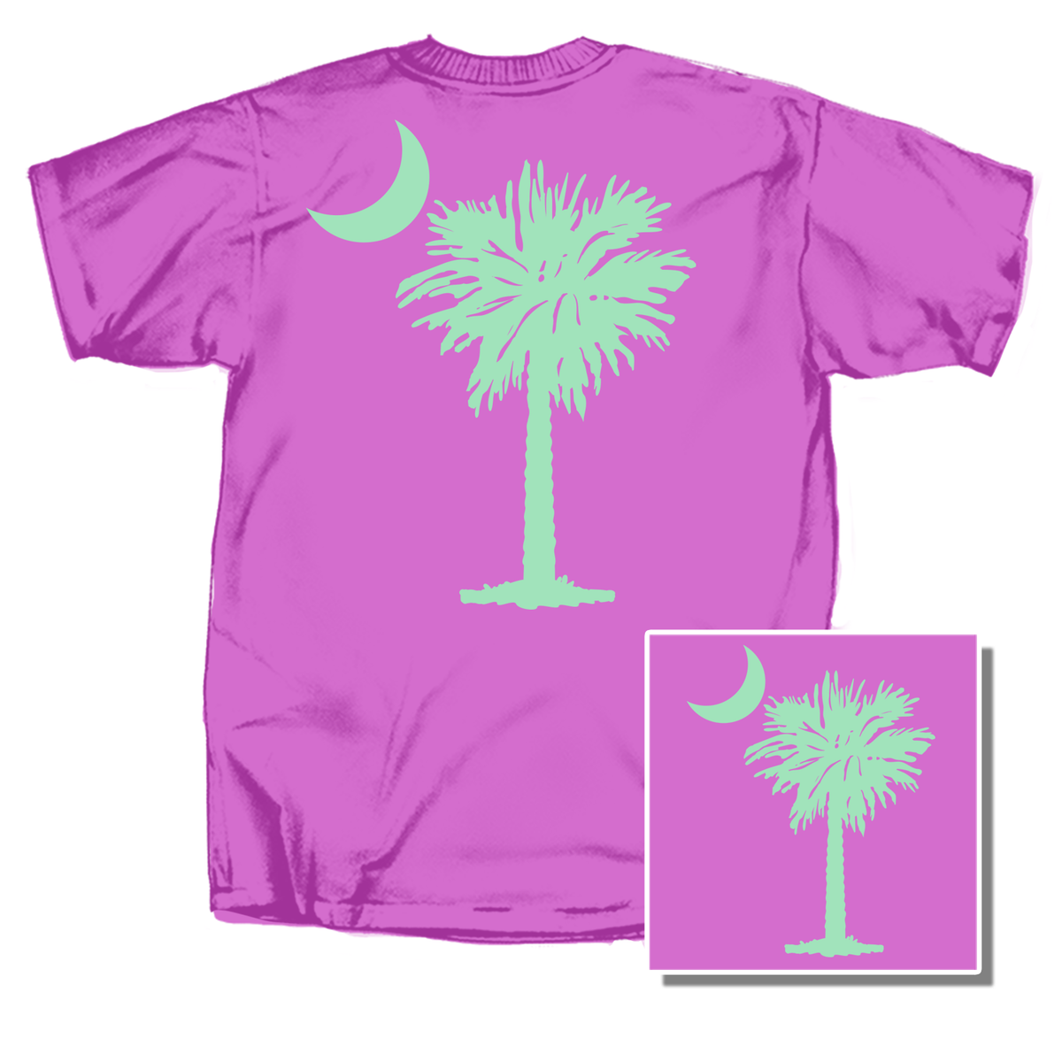 Palm Tree Short Sleeve T-Shirt