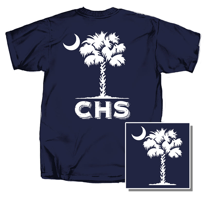 CHS City Code under Palmetto Moon Short Sleeve T-Shirt