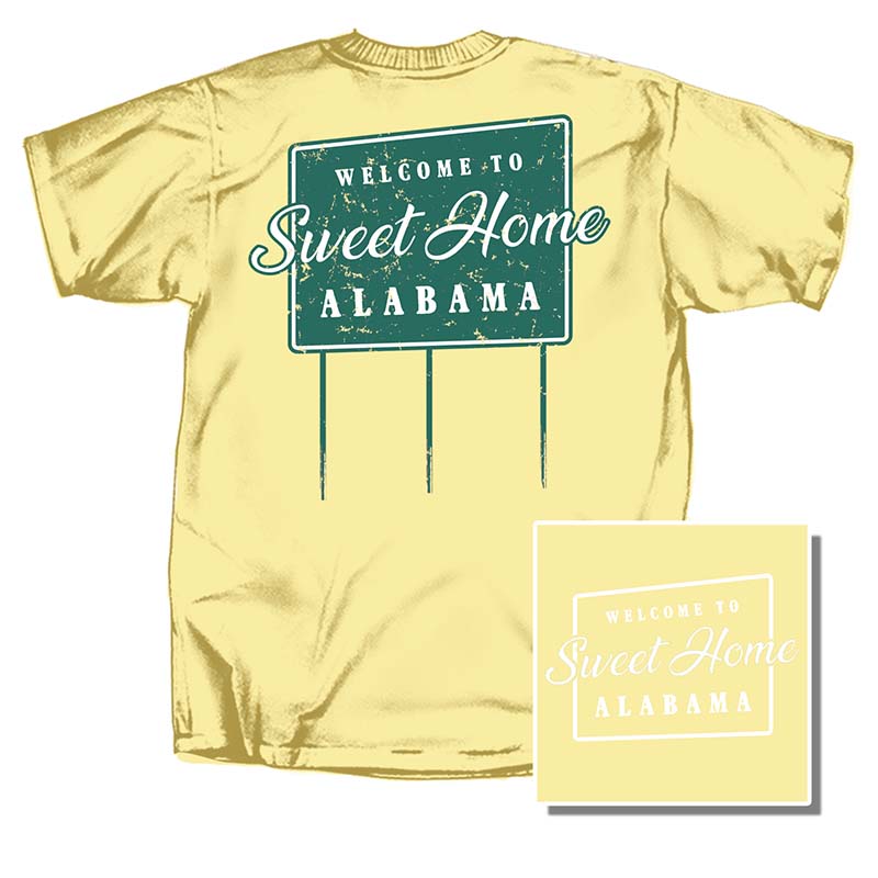 Sweet Home Alabama Short Sleeve T-Shirt