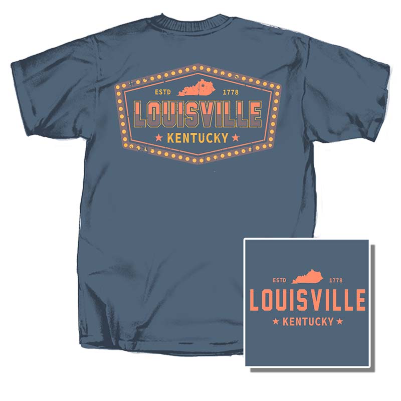 Kentucky Sign Coral Short Sleeve T-Shirt