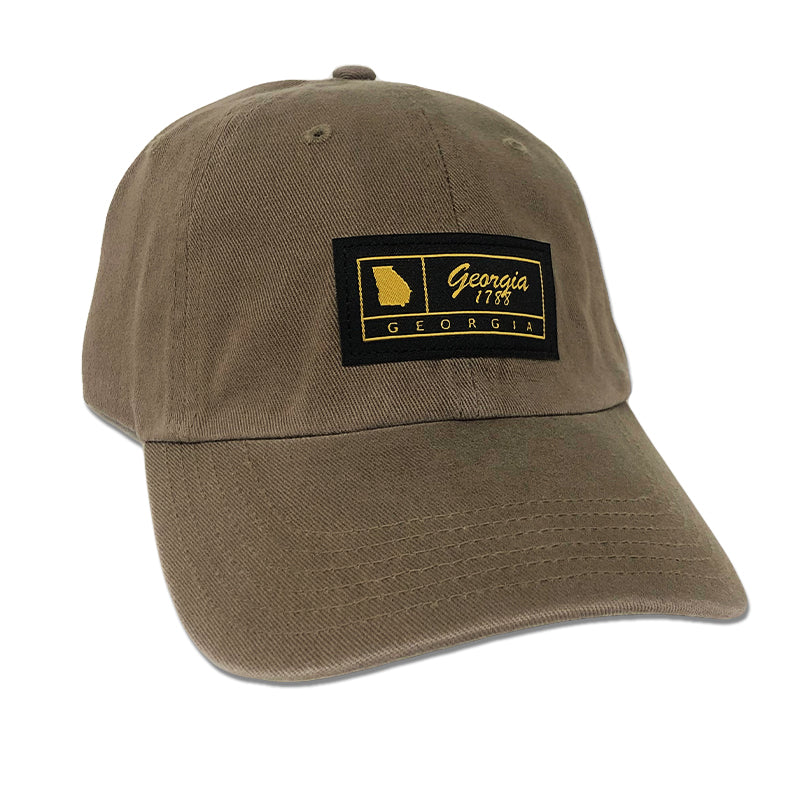 GA Woven Black Label Dad Hat