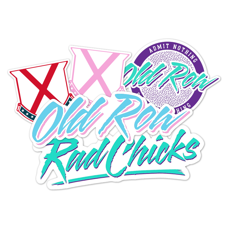 Rad Chick Decal Pack