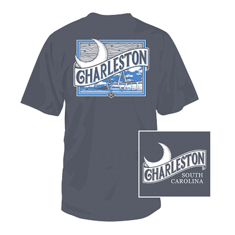 Charleston Ravenel &amp; Moon Short Sleeve T-Shirt