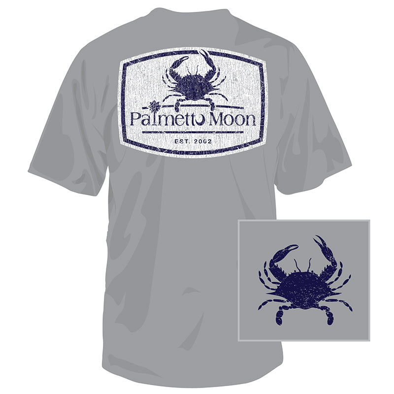 ムーンエイ Tシャツ MOONA プロパガ セクスプ エゴトリ チャームカ 清春 Crab Label Short Sleeve T-Shirt | Palmetto Moon