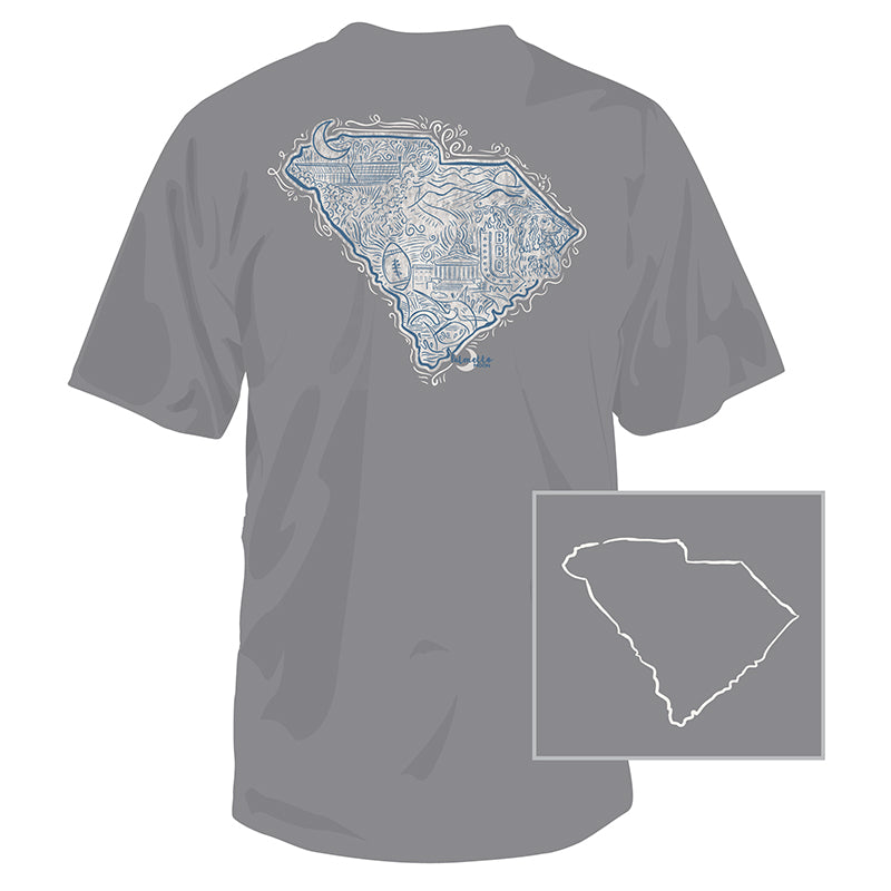 South Carolina State Collage Short Sleeve T-Shirt
