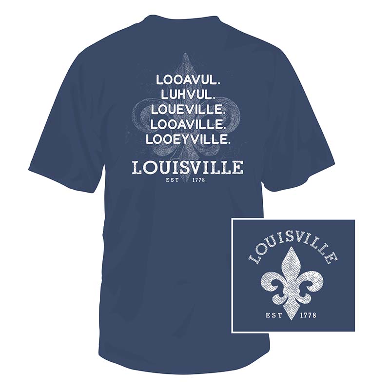  LOUISVILLE Girl T-shirt I Love LOUISVILLE State Home Tee Long  Sleeve T-Shirt : Clothing, Shoes & Jewelry