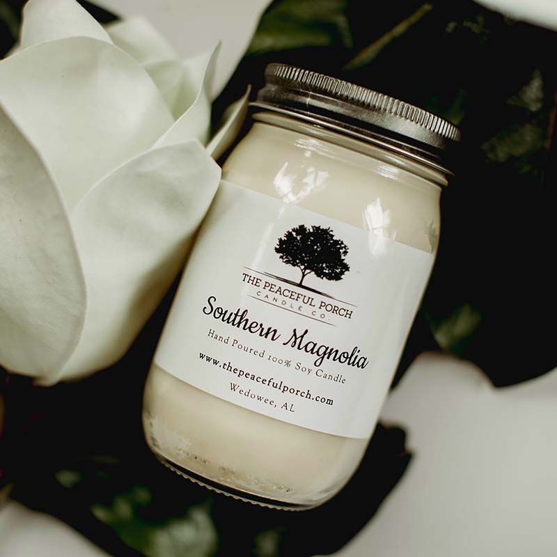 Southern Magnolia Jar 16oz Candle