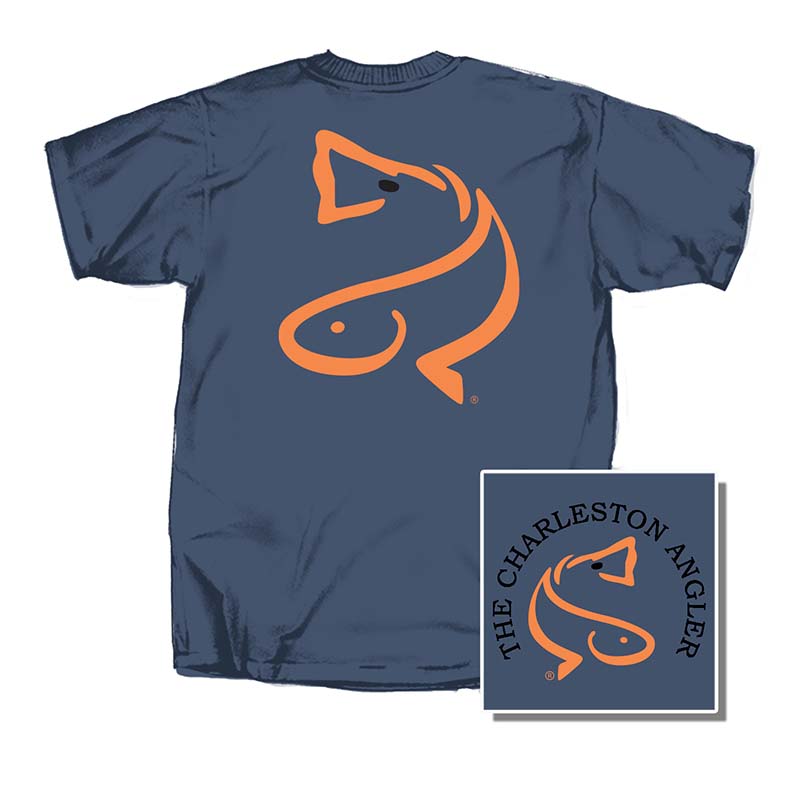 Charleston Angler Redfish Short Sleeve T-Shirt