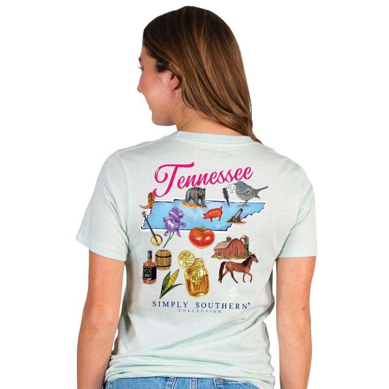Tennessee State Short Sleeve T-Shirt