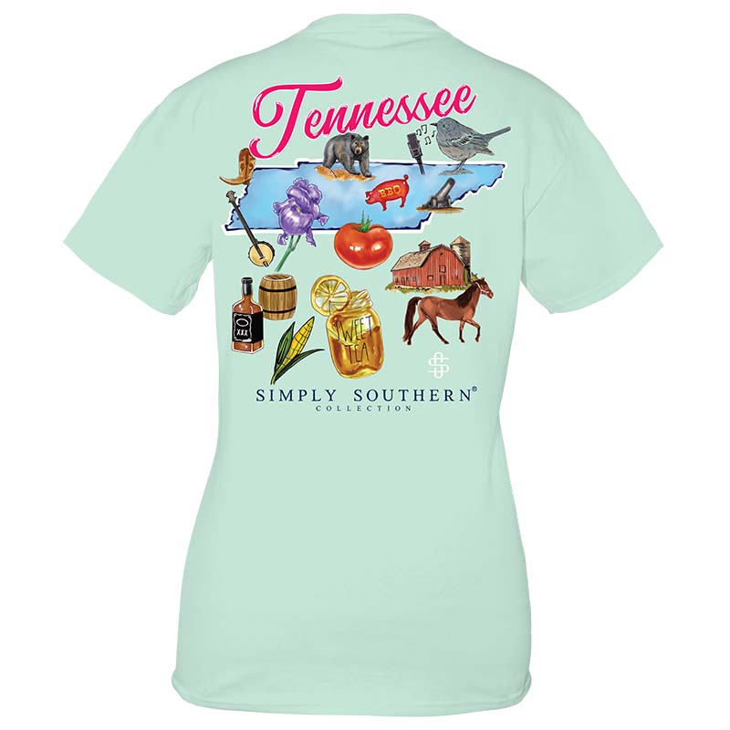 Tennessee State Short Sleeve T-Shirt