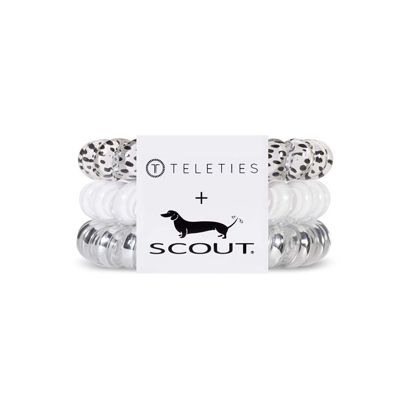 Dalmation Spot Large Hair Tie 3 Pack