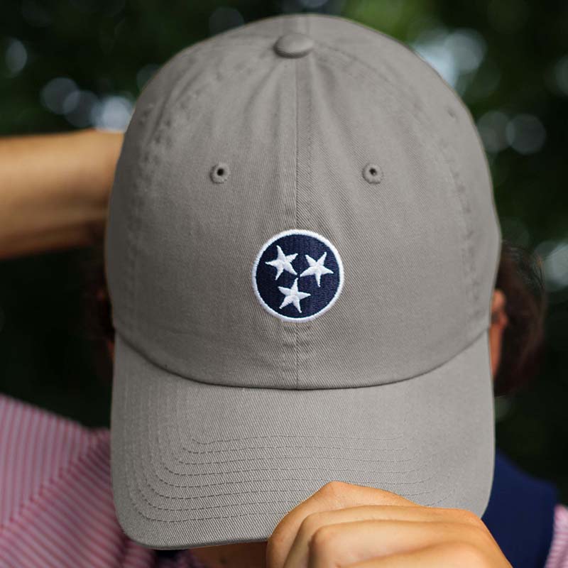 Tennessee Tristar Dad Hat in Grey