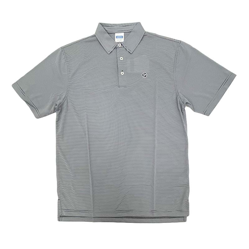 Tennessee Tri-Star Micro Stripe Polo in Navy