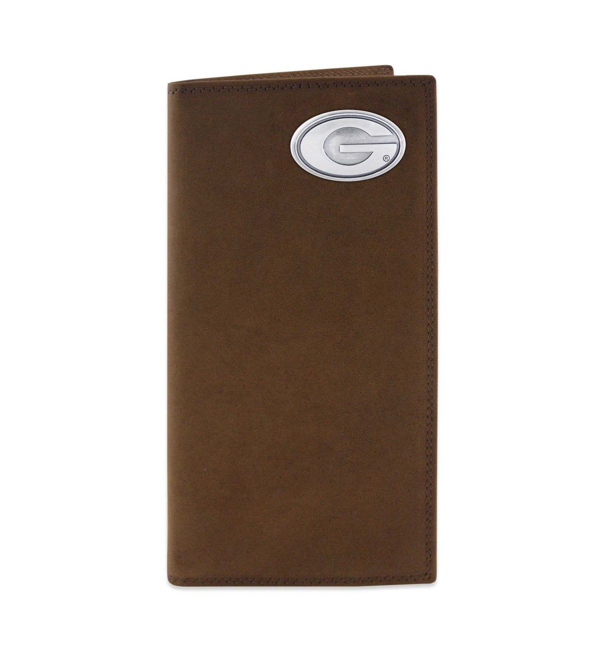 UGA Leather Concho Roper Wallet