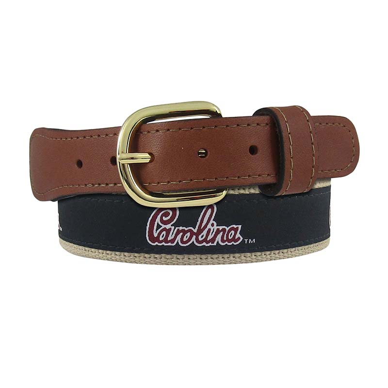 ZEP-PRO University of South Carolina Script Ribbon Belt | Palmetto