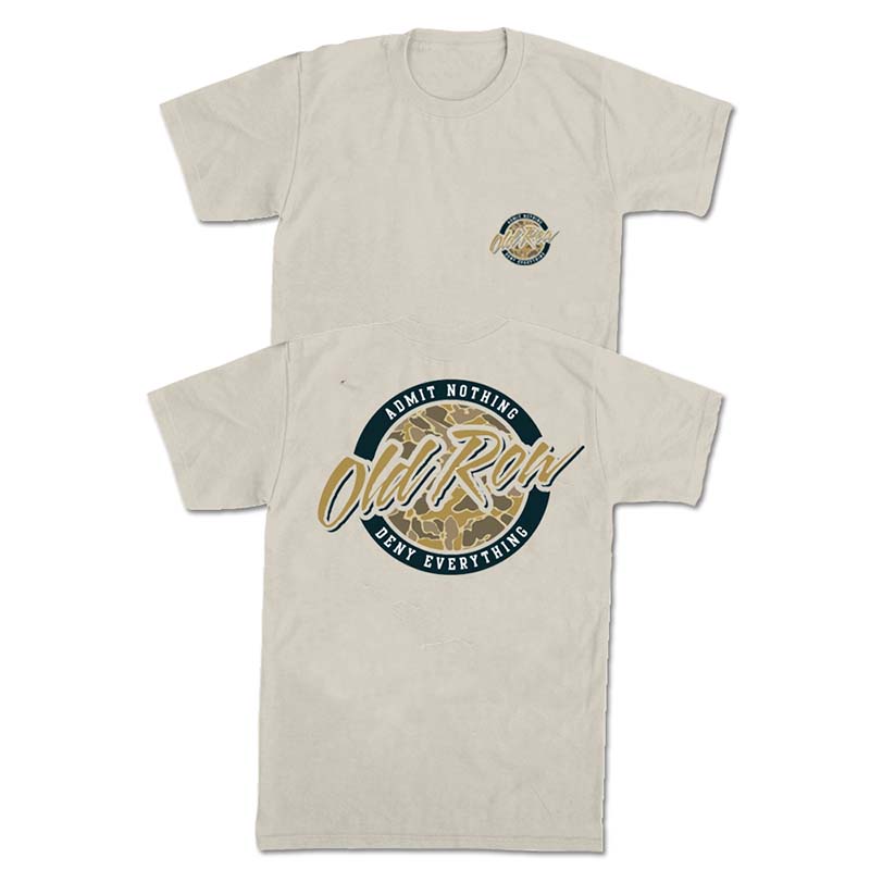 Circle Logo Camo Short Sleeve T-Shirt